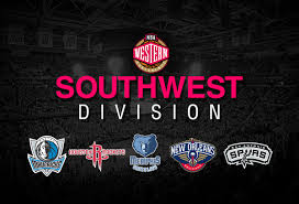 Southwest Division NBA Uniform Collection