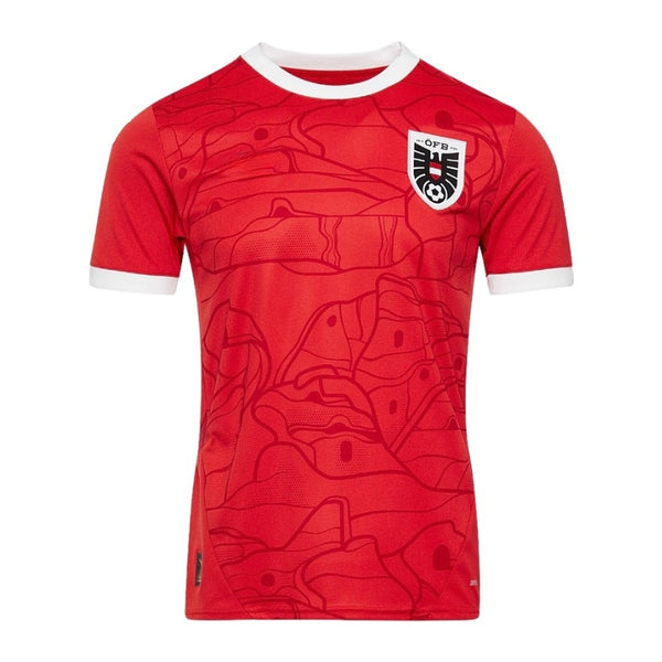 Austria Mens Home Soccer Kit 2024-2025