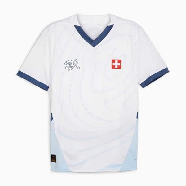 Switzerland Mens Away Soccer Kit 2024-2025