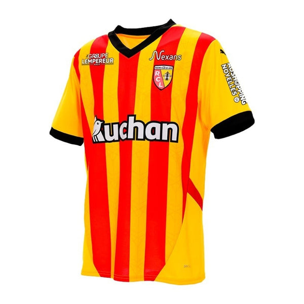 RC Lens Mens Home Soccer Kit 2024-2025