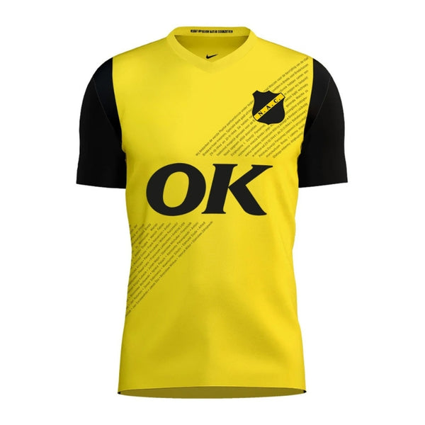 NAC Breda Mens Home Soccer Kit 2024-2025