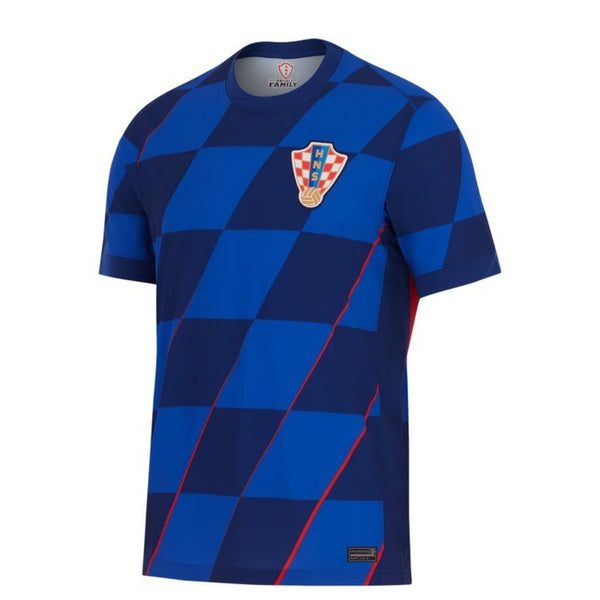 Croatia Mens Away Soccer Kit 2024-2025