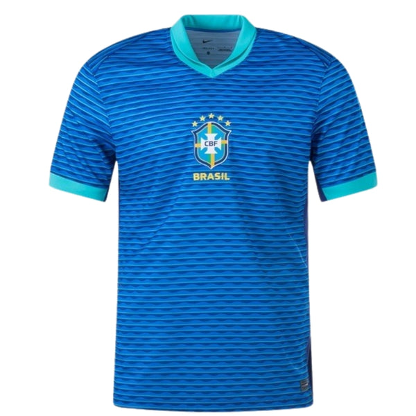 Brazil Mens Away Soccer Kit 2024-2025