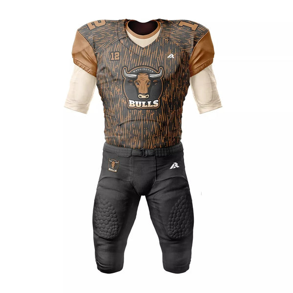 Customized American Football Uniform | Zees Wears | ZWA-003