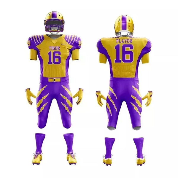 Customized American Football Uniform | Zees Wears | ZWA-037