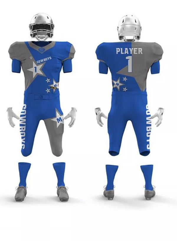 Customized American Football Uniform | Zees Wears | ZWA-041