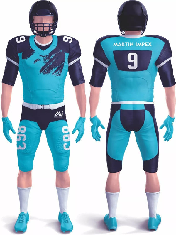 Customized American Football Uniform | Zees Wears | ZWA-059