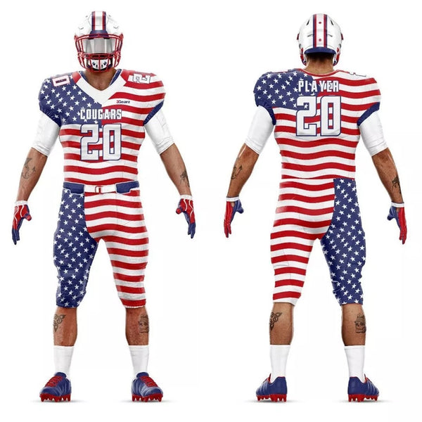 Customized American Football Uniform | Zees Wears | ZWA-061