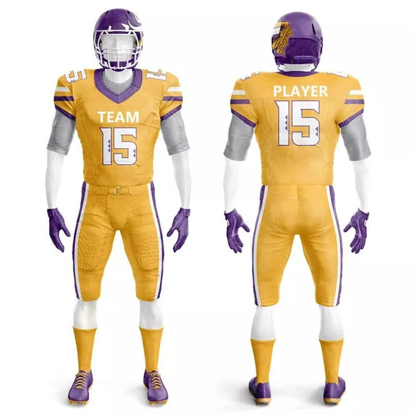 Customized American Football Uniform | Zees Wears | ZWA-073