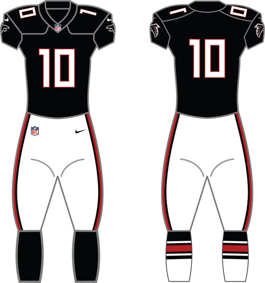 Atlanta Falcons Alternate Uniform - Official NFL Gear