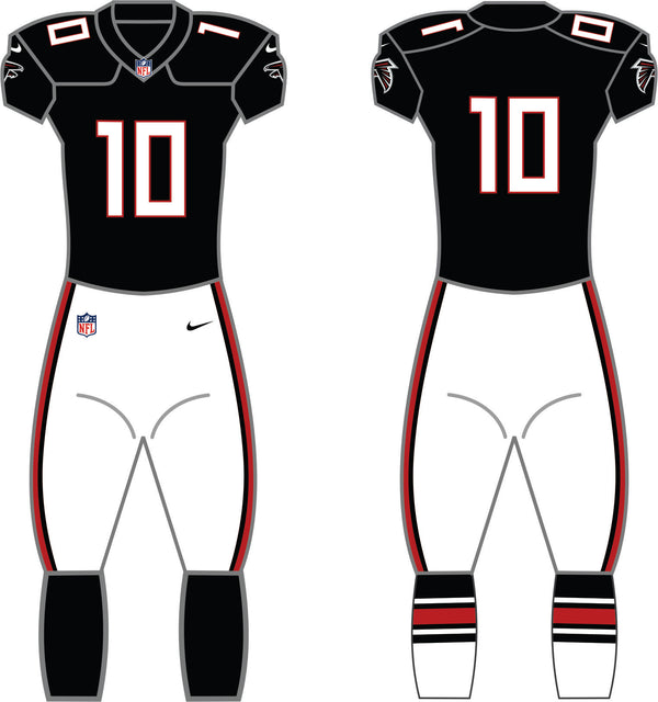 Atlanta Falcons Alternate Uniform - Official NFL Gear
