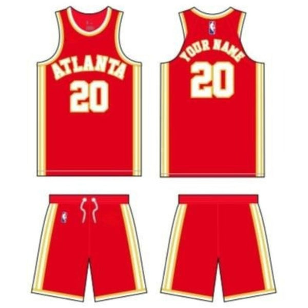 Atlanta Hawks Icon Edition Uniform - Official NBA Gear