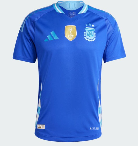 Argentina Mens Away Soccer Kit 2024