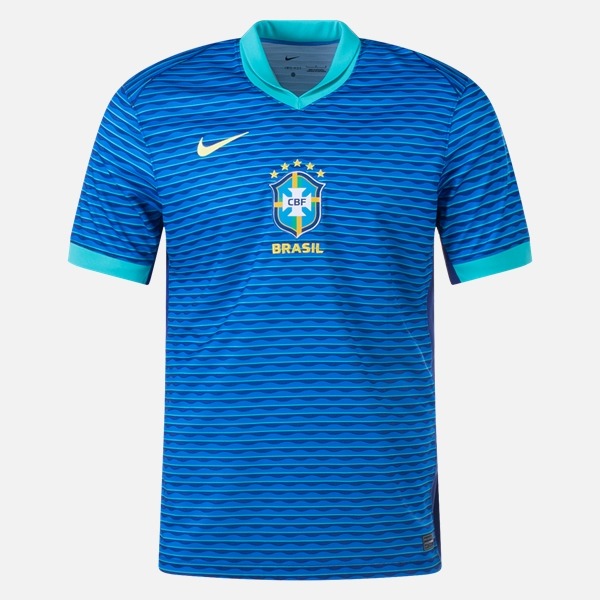 Brazil Mens Away Soccer Kit 2024-2025