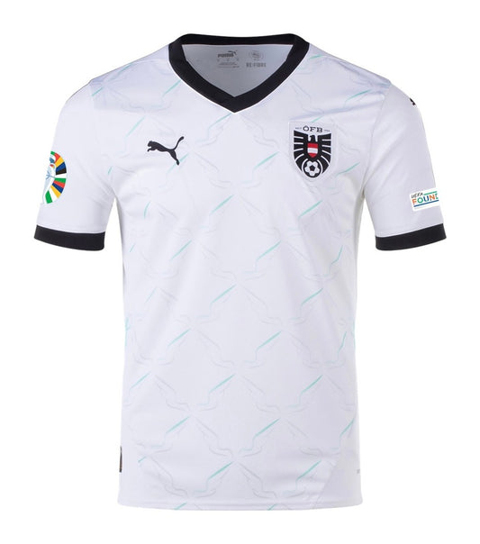 Austria Mens Away Soccer Kit 2024-2025