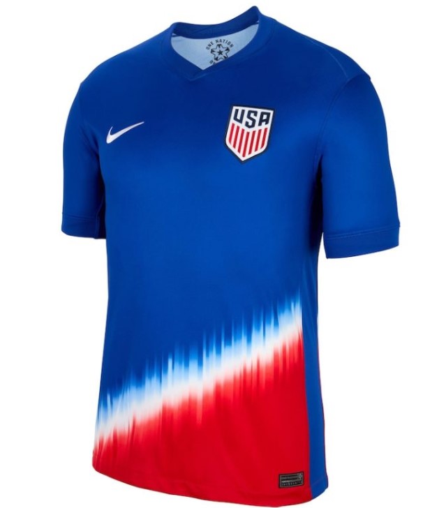 USA Mens Away Soccer Kit 2024-2025