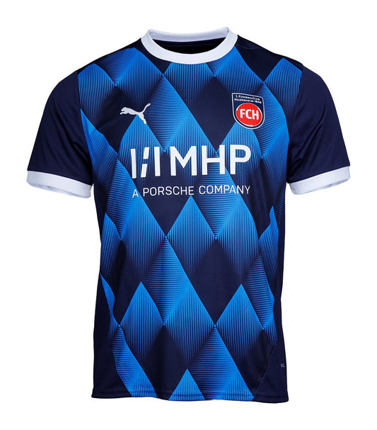 FC Heidenheim Mens Away Soccer Kit 2024-2025