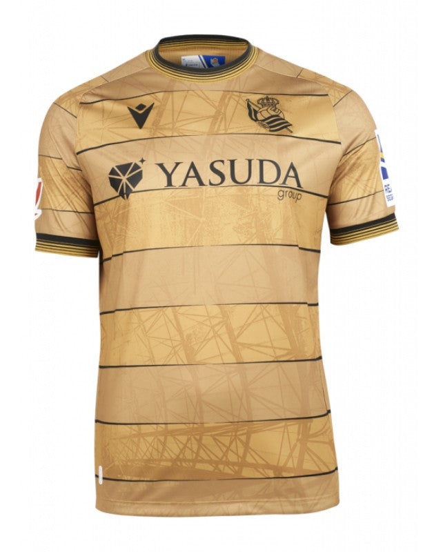 Real Sociedad Mens Away Soccer Kit 2024-2025