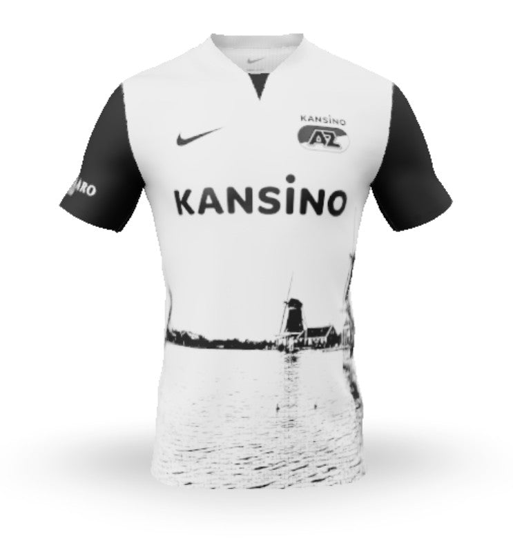 AZ Alkmaar Mens Away Soccer Kit 2024-2025