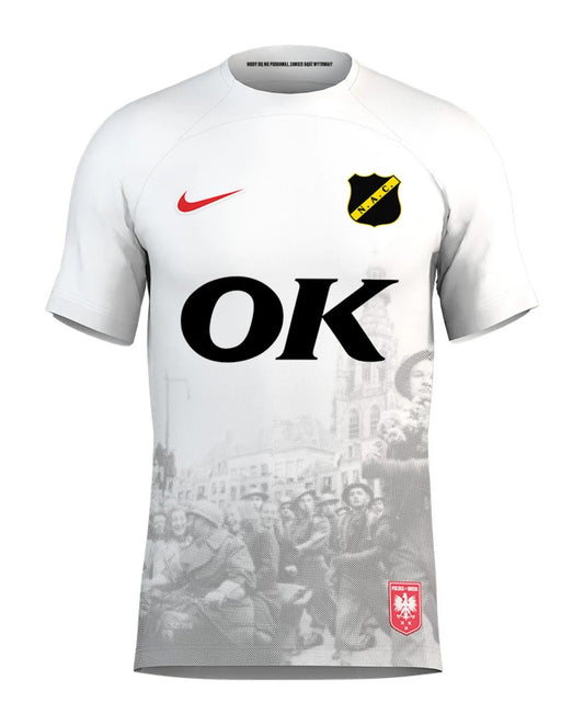 NAC Breda Mens Away Soccer Kit 2024-2025