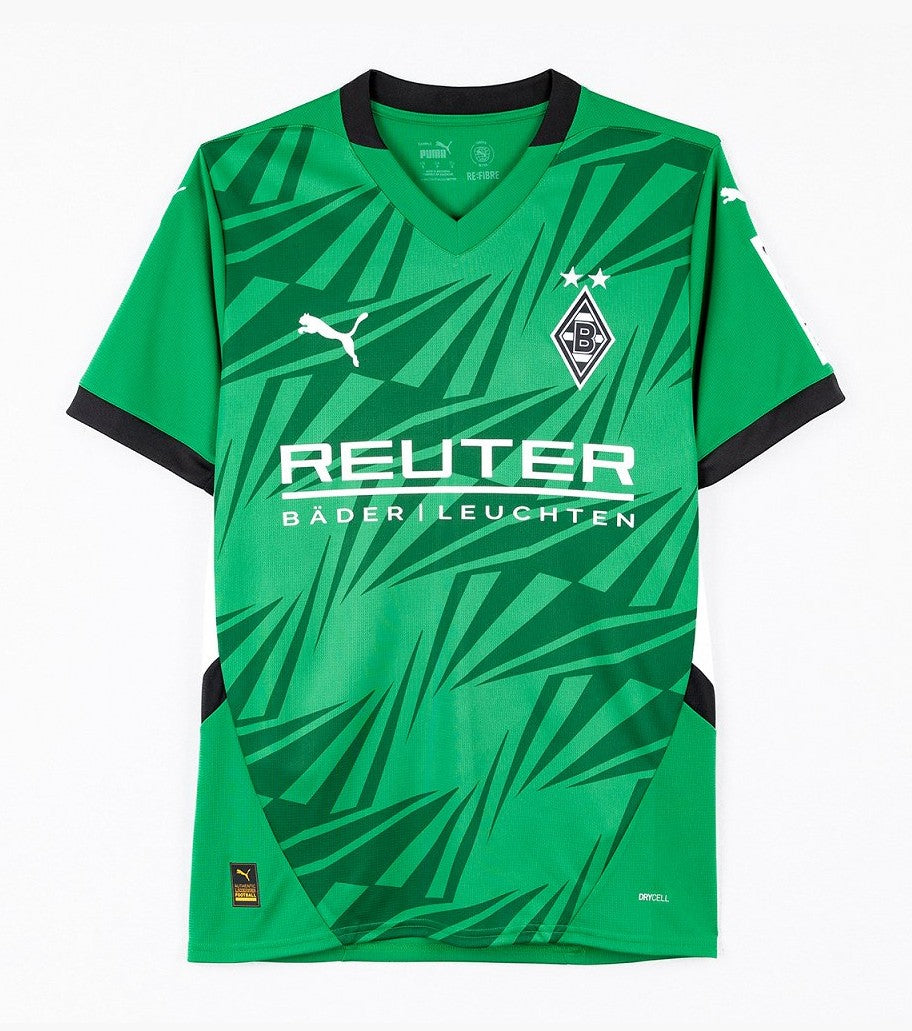 Borussia Monchengladbach Mens Away Soccer Kit 2024-2025