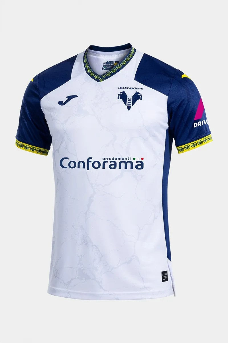 Hellas Verona Mens Away Soccer Kit 2024-2025