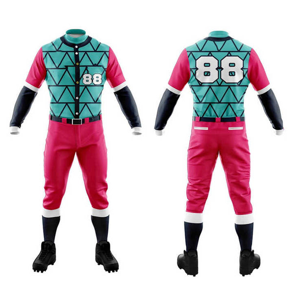 ZWBB-010 | Customized Baseball Uniforms | Zees Wears
