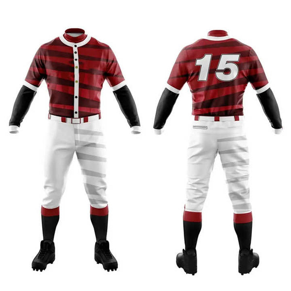 ZWBB-017 | Customized Baseball Uniforms | Zees Wears
