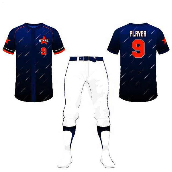 ZWBB-004 | Customized Baseball Uniforms | Zees Wears