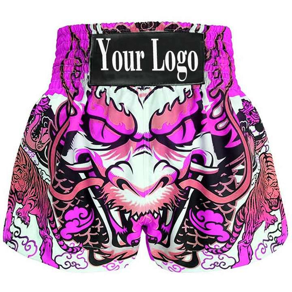 Zees Wears Dragon Tiger Muay Thai Shorts
