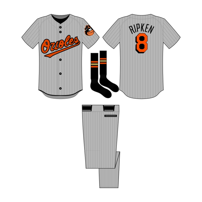 Baltimore Orioles Away Uniform – Official MLB Gear