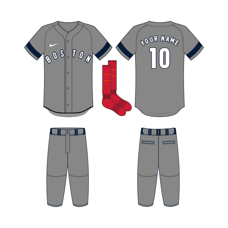 Boston Red Sox Away Uniform – Official MLB Gear