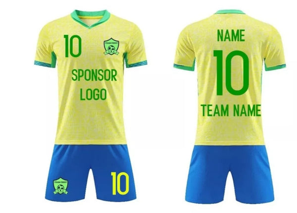 Customizable Soccer Team Kits | Full Uniform Sets | ZWS-023