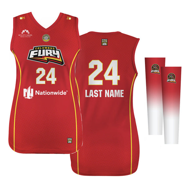 Zees Wears Columbus Fury Pro Jersey Set