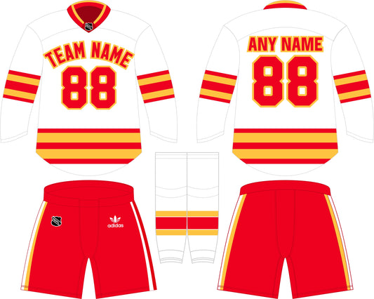 Calgary Flames Away Uniform - Official NHL Gear