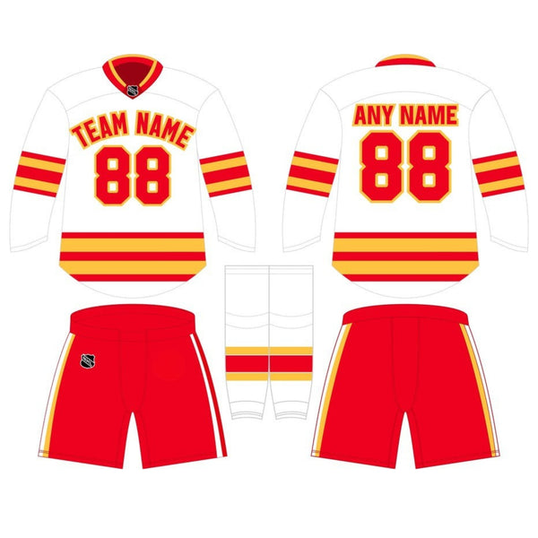 Calgary Flames Away Uniform - Official NHL Gear