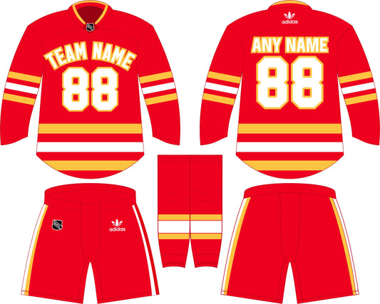 Calgary Flames Home Uniform - Official NHL Gear