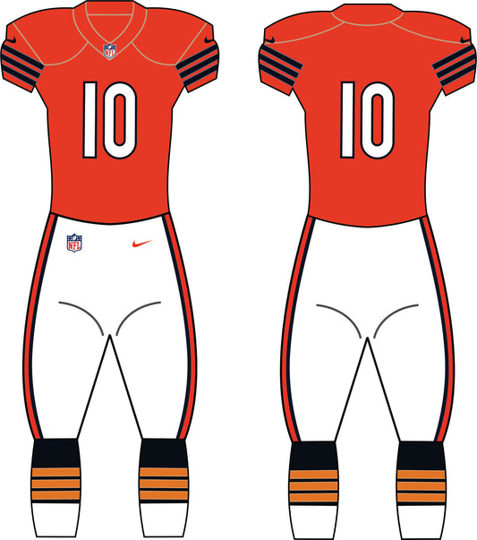 Chicago Bears Alternate Uniform - Official NFL Gear