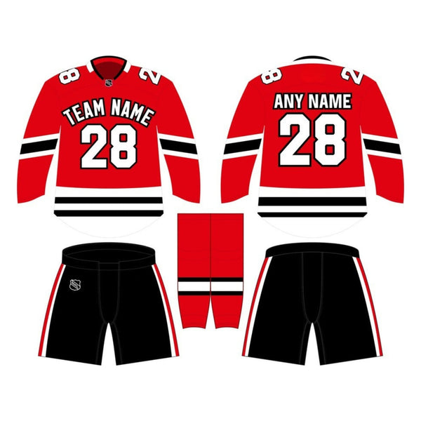 Chicago Blackhawks Home Uniform - Official NHL Gear