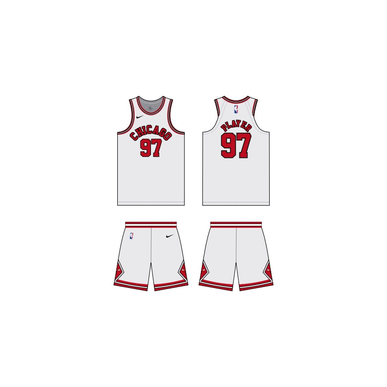 Chicago Bulls Association Edition Uniform - Official NBA Gear