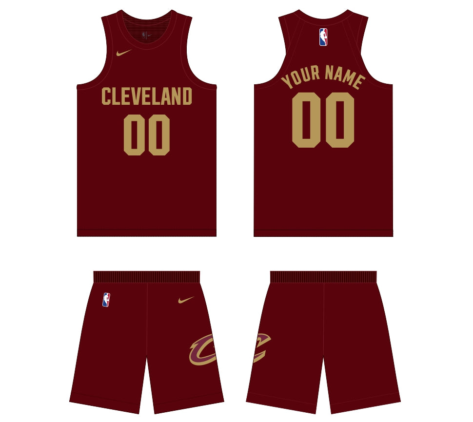 Cleveland Cavaliers Icon Edition Uniform - Official NBA Gear