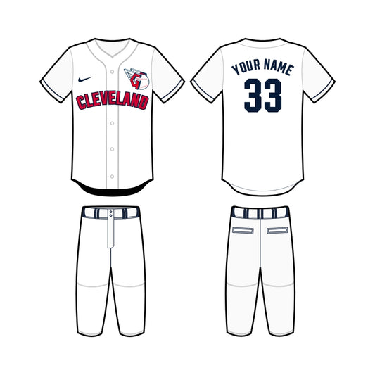 Cleveland Guardians Home Uniform – Official MLB Gear