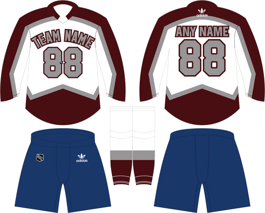 Colorado Avalanche Away Uniform - Official NHL Gear