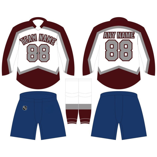 Colorado Avalanche Away Uniform - Official NHL Gear