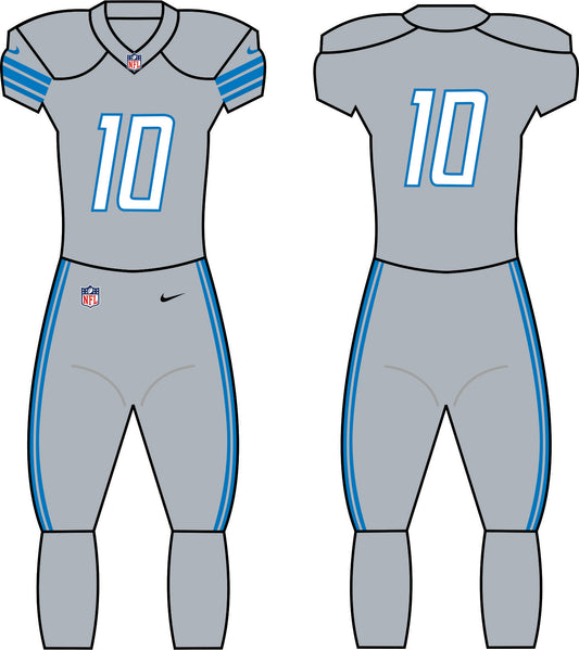 Detroit Lions Alternate Uniform - Official NFL Gear