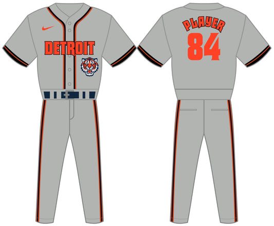 Detroit Tigers Away Uniform – Official MLB Gear