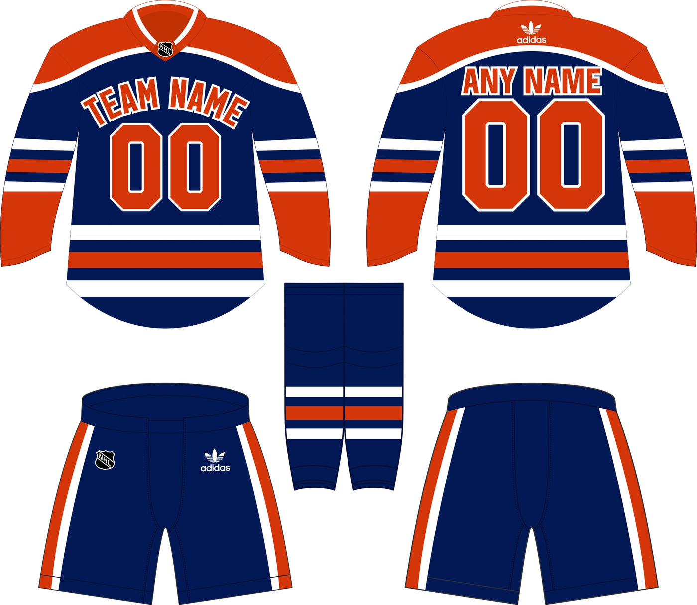 Edmonton Oilers Home Uniform - Official NHL Gear