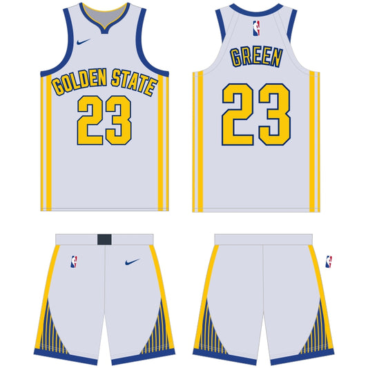 Golden State Warriors Association Edition Uniform - Official NBA Gear