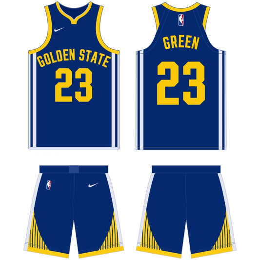 Golden State Warriors Icon Edition Uniform - Official NBA Gear