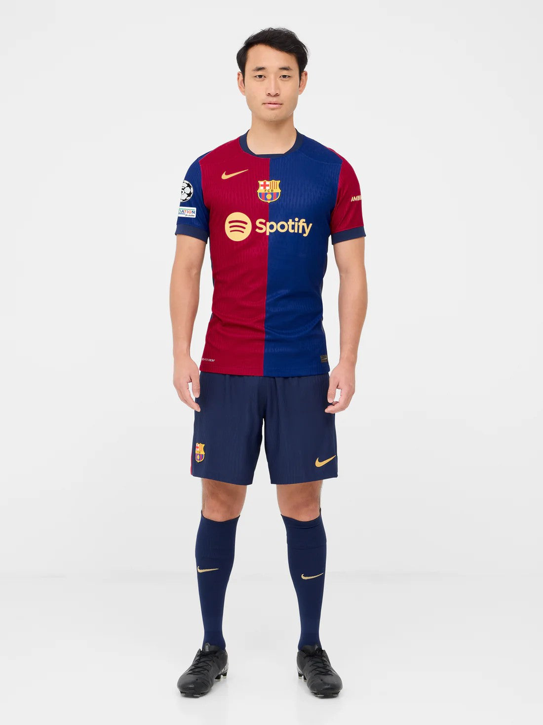 FC Barcelona Mens Home Soccer Kit 2024-2025